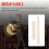 White Guitar Parts 6 String Classical Guitar Bone Bridge Saddle And Nut Set 2