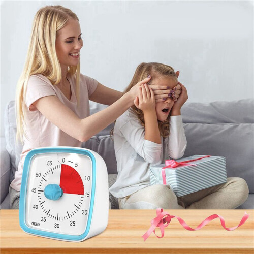 2X Visual Timer with Night Light, 60 Minutes Countdown Timer for Kids and Adults,  Management Tool () 2