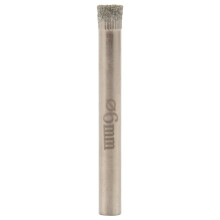 6 Diametro Mm Diamante Argento Rivestito Per Trapano Piastrelle Seghe Per Vetro Ceramico (Confezione Da 10)