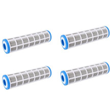 4X 10 Inch Stainless Steel Wire Mesh Filter Cartridge Water Purifier Pre Filter for Scale Prevention