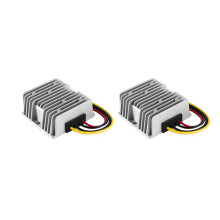 2X 12 / 24V zu 48V 6A 288W Spannungswandler Regler / Boost-Transformator Wasserdicht