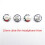 4X Hoofdtelefoon Luidspreker 10mm Luidspreker DIY Hoofdtelefoon Luidspreker Composiet Membraan Luidspreker Hoofdtelefoon Luidspreker Driver 8