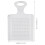 Ginger Garlic Wasabi Grater Crushed Garlic Device Kitchen Tools Stainless Steel 6