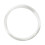 Nylon 0,80 mm Vislijn Touwhaspel Diameter 33 M Lang, Wit 1