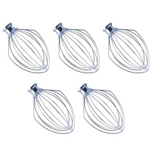 5X Accesorio de Batidora de Alambre para Batidora de Pie con Cabezal Inclinable para  K5AWW 5 Cuartos KSM50, KSM5 Accesorios para Agitador