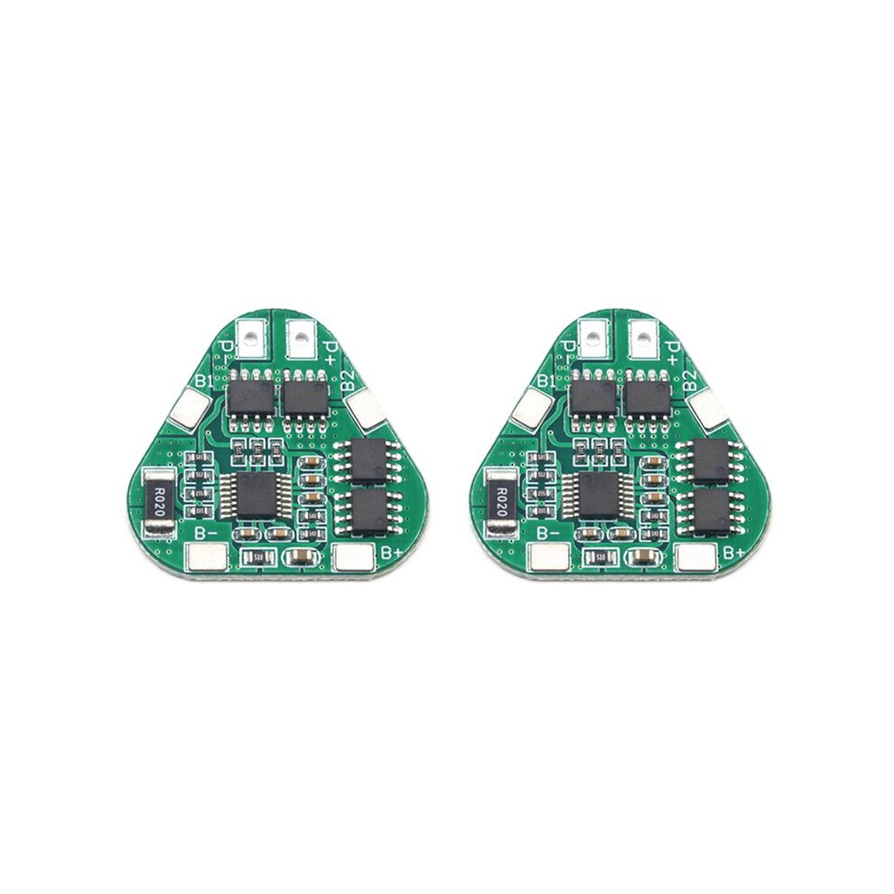 2X 3S 12V 18650 Lithium Battery Protection Board 11.1V 12.6V Overcharge Over-Discharge Protect 8A 3 Cell Pack Li-Ion Bms 4713754017021