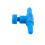 20 Pieces Plastic Aquarium Fish Tank 2 Way Air Pump Control Valves, 8
