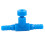 20 Pieces Plastic Aquarium Fish Tank 2 Way Air Pump Control Valves, 3