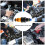 4Pcs/Set New Fuel Injector Nozzle for  E23 E24 E28 E30 E32 E34 E36 318I 535I 0280150714 7