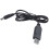 2X USB  5V a  12V 2.1mm X 5.5mm Modulo convertidor CC barril enchufe macho conector Enchufe del cable 2