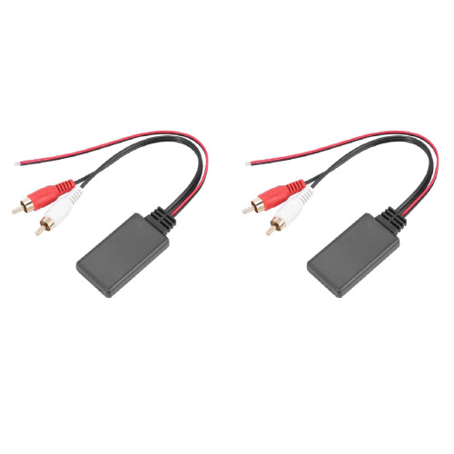 2X Car Universal Wireless  Module Music Adapter Rca Aux Audio Cable