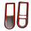 Car Modified Interior Door Handle Protective Cover Decorative Accessories for Beetle 2001-2010 5