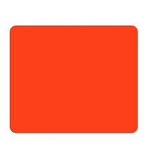 Gaming-Mauspad, Rutschfeste Unterlage, Wasserdicht, Übergroß, Schmutzabweisend, Tragbare Computer-Schreibtischunterlage, Orange