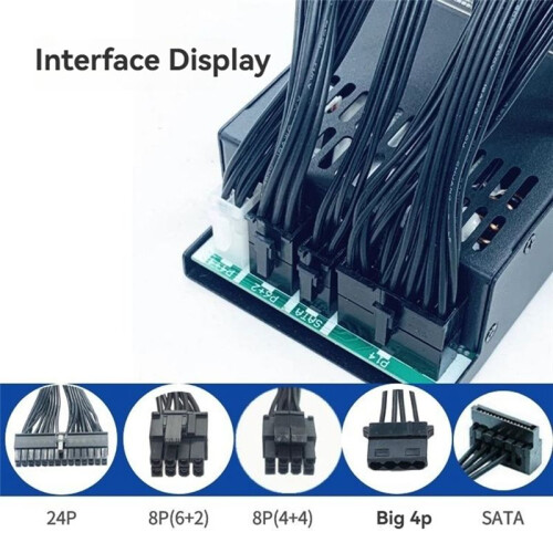250W PSU ATX Full Modular Power Supply FLEX Module Power Supply Low Noise for Small 1U (Flex ITX) Computer Chassis 2