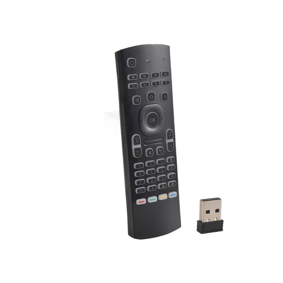 Mx3 Air Mouse Wireless Keyboard Backlit Remote Control 2.4G Rf For X96 Tx3 H96 Android Tv Box 6031637838913