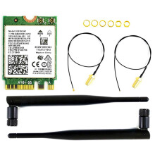 Módulo NIC Sem Fio AC8265 de Modo Duplo com Suporte A WiFi de 2,4 GHz/5 GHz e 4.2 para Kit de Desenvolvedor Jetson
