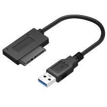 Naar USB 3.0 7+6PIN 13Pin Converterkabel Snelle Gegevensoverdracht voor Laptop Optisch Station CD/DVD ROM Slimline-Station