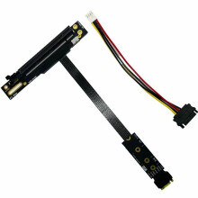 Cavo Adattatore VGA Multifunzionale da M.2 a PCIE X16 per SSD M.2 Nvme Gen4 a PCIE 4.0 X4ES, 25 Cm