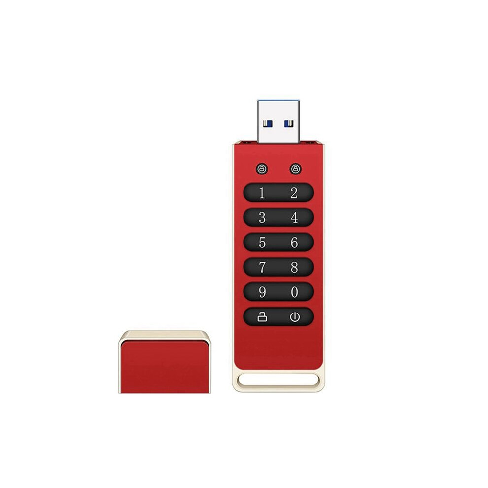 Secure Usb Drive, 256Gb Encrypted Usb Flash Drive Hardware Password Memory Stick With Keypad Usb 3.1 Disk Flash 6032645666635