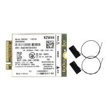 EM7305 GOBI5000 WiFi-Karte + Antenne 4G NGFF WWAN für  Latitude E7250 E7450 E5250 7214 7350 7414 Venue 8 Pro 5855 5056