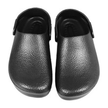 Sommer-Kochschuhe EVA-Gummi Schwarz Atmungsaktiv Rutschfest Herren Arbeitsschuhe Größe 38