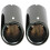 2X Titanium Black Car Exhaust Pipes Tail Tips for  E90 E92 325 328I 3 Series 1