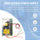 12V 5A UPS Fuction Door Access Control Power Supply Use for Access Control System  Remote Lock AC 110V-240V 2