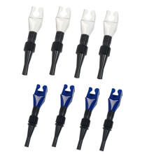 8PCS Universal Motorcycle Accessories Wide Mouth Funnels Flexible Draining Tool Snap Funnel for Motorcycle Car Oil