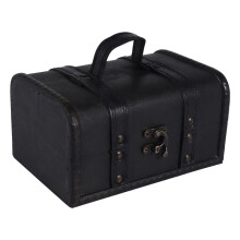 Cassa del Retrò Scatola di Immagazzinaggio nel Legno Vintage Organizzatore di Gioielli nel Stile Antico per Guardaroba Scatola di Gioielli