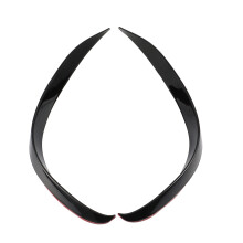 2Pcs Car Front Bumper Spoiler Splitter Cover for - C-Class C200 C260 W205 2019+