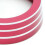 3 Pcs Red Aluminum AC Climate Control Ring Knob Covers Compatible for MK6 6