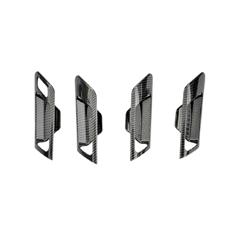 4Pcs Car Interior Door Handle Bowl Trim For Mk6 2010-2013 Carbon Fiber 6032421952440