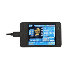 1060KH/S NMMiner+ NerdMiners Bitcoin Crypto Solo Lottery Miner 2.8 Inch  Display met Behuizing Geüpgrade NerdMiners