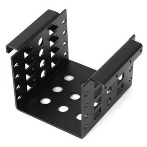 Suporte de Adaptador de 4 Baias 2,5 um 3,5 Polegadas Disco RíGido Caddy SSD Chassi Unidade de Montagem de Disco RíGido Baia Do Caddy