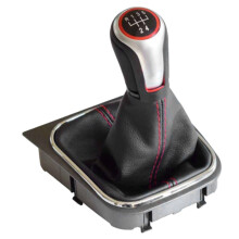5-Speed Manual Gear Shift Knob Shifter Lever Gaiter Boot for 5 6 Mk5
