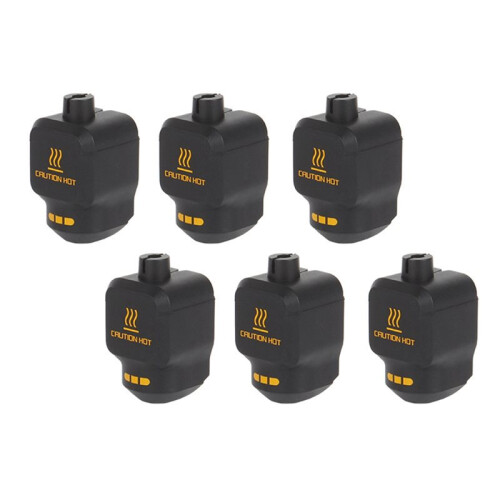 Silicone Protective Sleeve for  P2S Hotend Silicone Cover for Bambu P2S 3D Printer Accessories 6Pcs