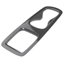 For ID.3 ID.4 Carbon Fiber Car Center Console Cup Holder Panel Frame Decorative Accessories