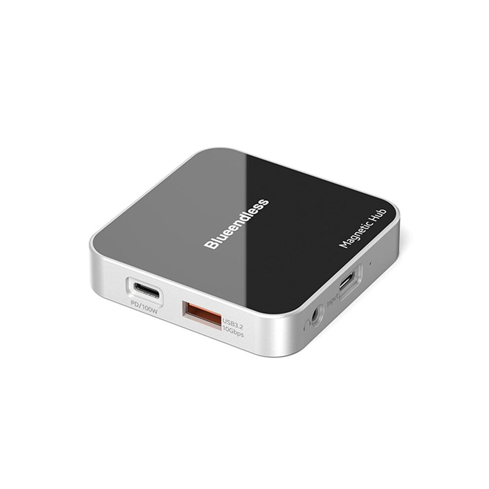 Blueendless 8-In-1 Magnetic Expansion Dock Usb3.2 Laptop Magnetic Dock Station Multiport Adapter Docking Station 4711042980361