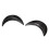 Real Carbon Fiber Front Headlight Eyelids Eyelashs Covers for -Beetle 1995-2011  Light Eyebrows Trim 5