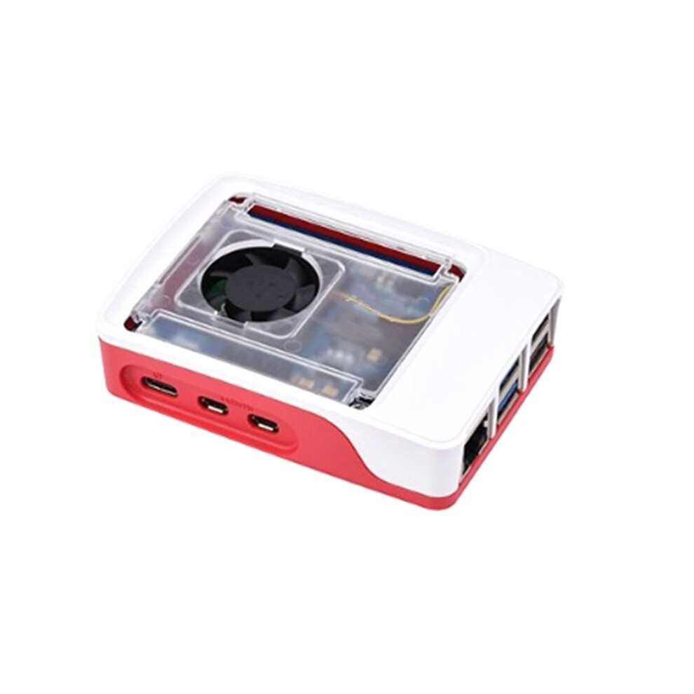 For Raspberry Pi 5/Cm5 Poe Hat Power Over Ethernet Hat(H) 5V 5A Support 802.3Af/At With Case For Rpi 5/Cm5 6031643103999