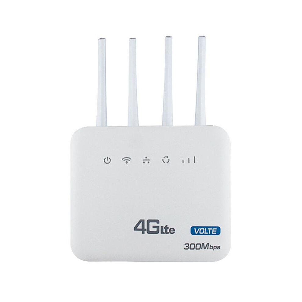 4G Lte Wifi Router Wifi 6 Modem 300Mbps 2.4 G With Wired Telephone Interface Sim Card Slot For Eu Africa Asia Eu Plug 6031235457660