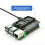 For Raspberry Pi 4B Dual Cooling Fan Radiator Module with LED Light Cooling Fan Expansion Board for Raspberry Pi 4B 5