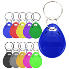 50 Sztuk T5577 Pusty Brelok do Kluczy RFID Chip Karty PierśCieniowe Tagi Keytag 125 Khz Kopiuj Wielokrotnego Zapisu Duplikat