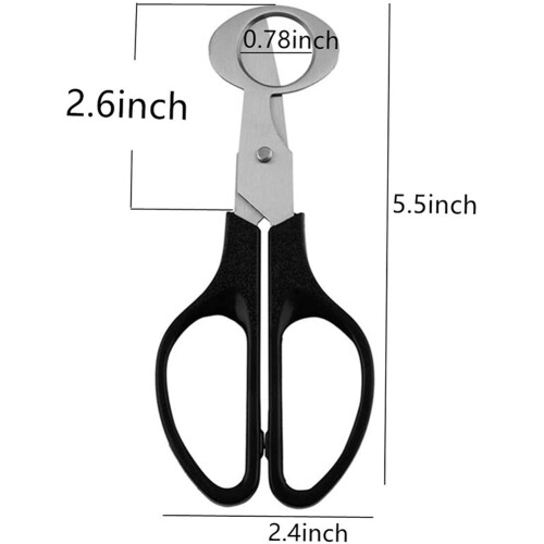 10PCS Egg Scissors Quail Egg Shell Cutters Separator Small Quail Egg Cracker Quail Scissors Opener Cigar Cutter 1