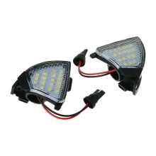 Car 18 LED Side Mirror Light Under Puddle Lamp For- 5 Mk5 MkV B6 R32 Golf6 Variant