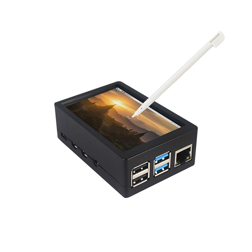 3.5 Inch Tft Lcd Touch Screen 320X480 Resolution Abs Case+Touchpen For Raspberry Pi 4Th Generation 4B/4B+ 4711095979008