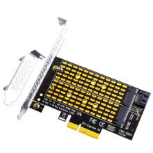 Adattatore PCIE 4.0 a M2/M.2 Adattatore PCIE  M.2 SSD Adattatore PCIE NVME/M2 SSD Scheda M2 a  PCI-E Tasto M + Tasto B