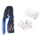Ethernet RJ45 Pass Through Crimping Tool Bundle with CAT6 RJ45 Pass Through Ethernet 50U Modular Plug 25 Pack 1