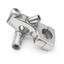 Motorcycle 25mm Mirror Base Mount Scooter Clutch Perch Holder for Shadow 400 750 Steed 400 600