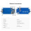 UPS Module for Raspberry Pi Zero Power Supply with Battery UPS Power Supply Module Supports Charging and Discharging 6